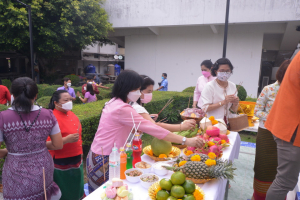 งานทำบุญกลางบ้าน สืบสานประเพณีสงกรานต์