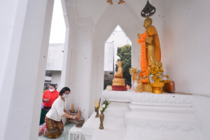 งานทำบุญกลางบ้าน สืบสานประเพณีสงกรานต์