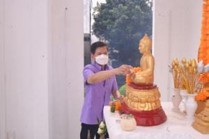 งานทำบุญกลางบ้าน สืบสานประเพณีสงกรานต์