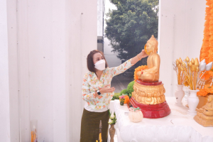 งานทำบุญกลางบ้าน สืบสานประเพณีสงกรานต์