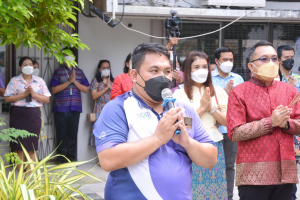 งานทำบุญกลางบ้าน สืบสานประเพณีสงกรานต์
