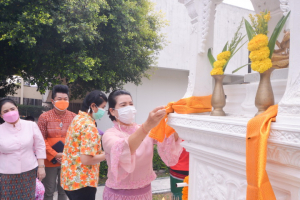 งานทำบุญกลางบ้าน สืบสานประเพณีสงกรานต์