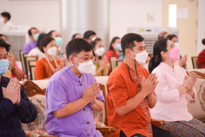 งานทำบุญกลางบ้าน สืบสานประเพณีสงกรานต์
