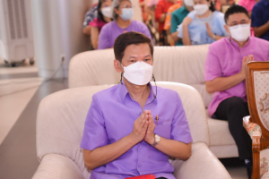 งานทำบุญกลางบ้าน สืบสานประเพณีสงกรานต์