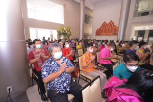 งานทำบุญกลางบ้าน สืบสานประเพณีสงกรานต์