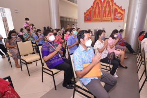 งานทำบุญกลางบ้าน สืบสานประเพณีสงกรานต์
