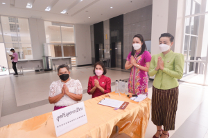 งานทำบุญกลางบ้าน สืบสานประเพณีสงกรานต์