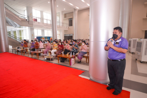 งานทำบุญกลางบ้าน สืบสานประเพณีสงกรานต์