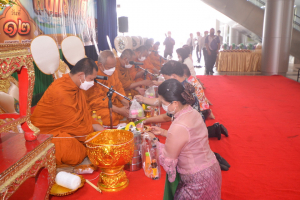 งานทำบุญกลางบ้าน สืบสานประเพณีสงกรานต์