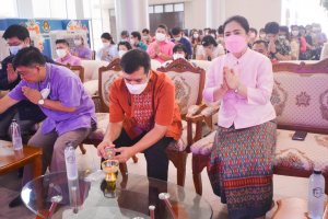 งานทำบุญกลางบ้าน สืบสานประเพณีสงกรานต์