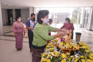 งานทำบุญกลางบ้าน สืบสานประเพณีสงกรานต์
