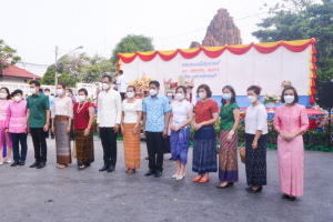 มรท.ร่วมพิธีทำบุญตักบาตรประเพณีวันสงกรานต์ ประจำปี 2565