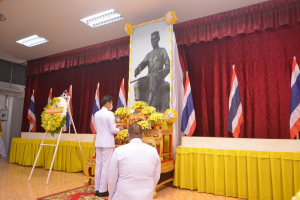 มรท.ร่วมพิธีวันคล้ายวันสวรรคตสมเด็จพระนเรศวรมหาราช