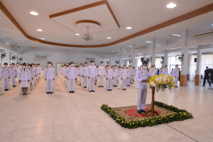 มรท.ร่วมพิธีวันคล้ายวันสวรรคตสมเด็จพระนเรศวรมหาราช
