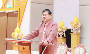 รักษาราชการแทนอธิการบดี มรท. นำผู้บริหาร มรท. ร่วมการประชุมสัมมนารับมอบนโยบายการขับเคลื่อน ธัชชา, การลงนาม MOU ระหว่าง สป.อว. - มรภ. 38 แห่ง และ ม.เทคโนโลยีราชมงคล 9 แห่ง และการประชุมอธิการบดีมหาวิทยาลัยราชภัฏทั่วประเทศ