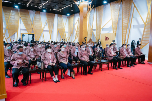 รักษาราชการแทนอธิการบดี มรท. นำผู้บริหาร มรท. ร่วมการประชุมสัมมนารับมอบนโยบายการขับเคลื่อน ธัชชา, การลงนาม MOU ระหว่าง สป.อว. - มรภ. 38 แห่ง และ ม.เทคโนโลยีราชมงคล 9 แห่ง และการประชุมอธิการบดีมหาวิทยาลัยราชภัฏทั่วประเทศ
