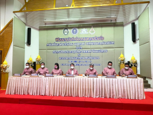 รักษาราชการแทนอธิการบดี มรท. นำผู้บริหาร มรท. ร่วมการประชุมสัมมนารับมอบนโยบายการขับเคลื่อน ธัชชา, การลงนาม MOU ระหว่าง สป.อว. - มรภ. 38 แห่ง และ ม.เทคโนโลยีราชมงคล 9 แห่ง และการประชุมอธิการบดีมหาวิทยาลัยราชภัฏทั่วประเทศ
