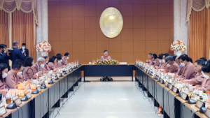 รักษาราชการแทนอธิการบดี มรท. นำผู้บริหาร มรท. ร่วมการประชุมสัมมนารับมอบนโยบายการขับเคลื่อน ธัชชา, การลงนาม MOU ระหว่าง สป.อว. - มรภ. 38 แห่ง และ ม.เทคโนโลยีราชมงคล 9 แห่ง และการประชุมอธิการบดีมหาวิทยาลัยราชภัฏทั่วประเทศ