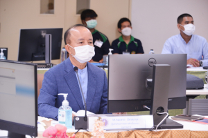 การประชุมคณะอนุกรรมการประเมินและคัดเลือกเพื่อรับรางวัลพระราชทาน ระดับอุดมศึกษา เขตภาคกลาง ปีการศึกษา 2564