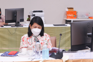 การประชุมคณะอนุกรรมการประเมินและคัดเลือกเพื่อรับรางวัลพระราชทาน ระดับอุดมศึกษา เขตภาคกลาง ปีการศึกษา 2564