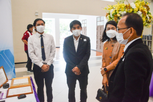 มรท.เป็นเจ้าภาพการคัดเลือกนักศึกษาเพื่อรับรางวัลพระราชทาน ระดับอุดมศึกษา เขตภาคกลาง ประจำปีการศึกษา 2564