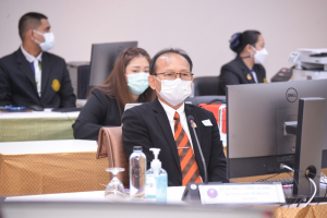 มรท.เป็นเจ้าภาพการคัดเลือกนักศึกษาเพื่อรับรางวัลพระราชทาน ระดับอุดมศึกษา เขตภาคกลาง ประจำปีการศึกษา 2564