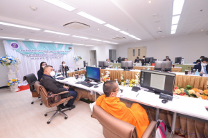 มรท.เป็นเจ้าภาพการคัดเลือกนักศึกษาเพื่อรับรางวัลพระราชทาน ระดับอุดมศึกษา เขตภาคกลาง ประจำปีการศึกษา 2564