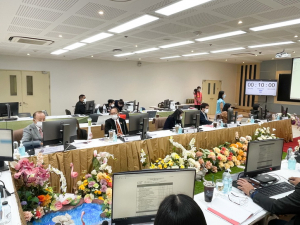 มรท.เป็นเจ้าภาพการคัดเลือกนักศึกษาเพื่อรับรางวัลพระราชทาน ระดับอุดมศึกษา เขตภาคกลาง ประจำปีการศึกษา 2564
