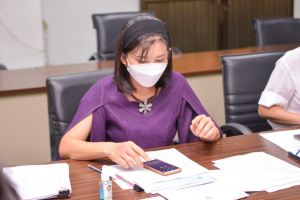 การประชุม คกก.คัดเลือกบุคลากรที่มีผลงานดีเด่นด้านการวิจัยและบริการวิชาการ