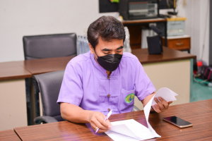 การประชุม คกก.คัดเลือกบุคลากรที่มีผลงานดีเด่นด้านการวิจัยและบริการวิชาการ