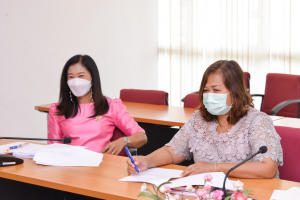 การประชุมหารือการแบ่งส่วนราชการภายใน มรท.