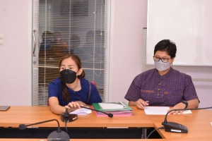 การประชุมหารือการแบ่งส่วนราชการภายใน มรท.