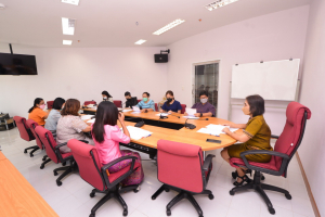 การประชุมหารือการแบ่งส่วนราชการภายใน มรท.