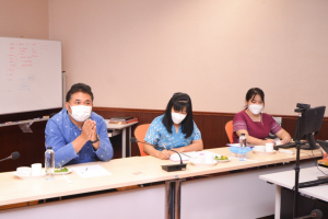 การประชุมหารือระหว่างรักษาราชการแทนอธิการบดี กับ คณบดี