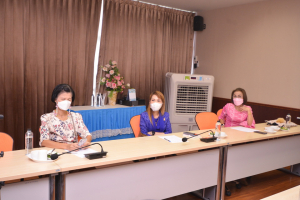 การประชุมหารือระหว่างรักษาราชการแทนอธิการบดี กับ คณบดี
