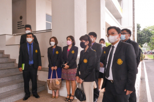 นายกสภา มรท.นำคณะผู้บริหาร มรท. ร่วมหารือแนวทางการบูรณาการการทำงานร่วมกันกับ ผวจ.สิงห์บุรี