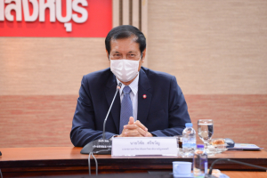 นายกสภา มรท.นำคณะผู้บริหาร มรท. ร่วมหารือแนวทางการบูรณาการการทำงานร่วมกันกับ ผวจ.สิงห์บุรี