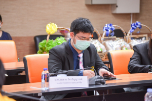 นายกสภา มรท.นำคณะผู้บริหาร มรท. ร่วมหารือแนวทางการบูรณาการการทำงานร่วมกันกับ ผวจ.สิงห์บุรี
