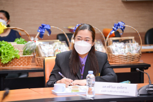 นายกสภา มรท.นำคณะผู้บริหาร มรท. ร่วมหารือแนวทางการบูรณาการการทำงานร่วมกันกับ ผวจ.สิงห์บุรี