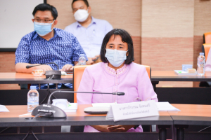 นายกสภา มรท.นำคณะผู้บริหาร มรท. ร่วมหารือแนวทางการบูรณาการการทำงานร่วมกันกับ ผวจ.สิงห์บุรี