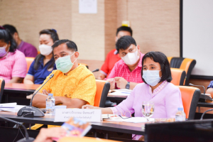 นายกสภา มรท.นำคณะผู้บริหาร มรท. ร่วมหารือแนวทางการบูรณาการการทำงานร่วมกันกับ ผวจ.สิงห์บุรี