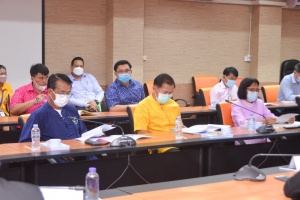 นายกสภา มรท.นำคณะผู้บริหาร มรท. ร่วมหารือแนวทางการบูรณาการการทำงานร่วมกันกับ ผวจ.สิงห์บุรี