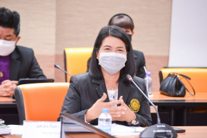 นายกสภา มรท.นำคณะผู้บริหาร มรท. ร่วมหารือแนวทางการบูรณาการการทำงานร่วมกันกับ ผวจ.สิงห์บุรี