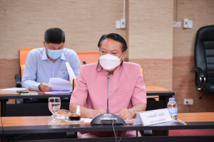 นายกสภา มรท.นำคณะผู้บริหาร มรท. ร่วมหารือแนวทางการบูรณาการการทำงานร่วมกันกับ ผวจ.สิงห์บุรี