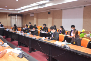นายกสภา มรท.นำคณะผู้บริหาร มรท. ร่วมหารือแนวทางการบูรณาการการทำงานร่วมกันกับ ผวจ.สิงห์บุรี