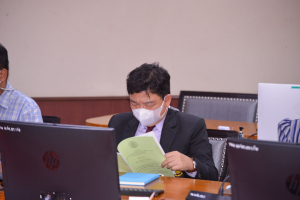การประชุม คกก.บริหารและจัดสรรอัตรากำลังพนักงานในสถาบันอุดมศึกษา มรท ครั้งที่ 1/65