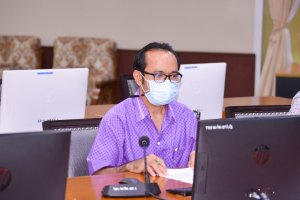 การประชุม คกก.บริหารและจัดสรรอัตรากำลังพนักงานในสถาบันอุดมศึกษา มรท ครั้งที่ 1/65