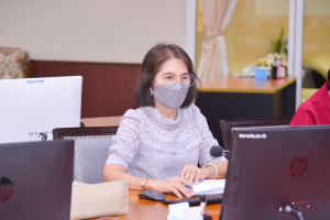 การประชุม คกก.บริหารและจัดสรรอัตรากำลังพนักงานในสถาบันอุดมศึกษา มรท ครั้งที่ 1/65