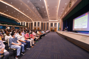 ปฐมนิเทศและประชุมผู้ปกครองนักเรียนสาธิต ประจำปีการศึกษา 2565