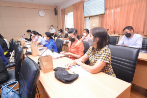 การประชุมคณะทำงานขับเคลื่อนยุทธศาสตร์ด้านการประชาสัมพันธ์จังหวัดลพบุรี ครั้งที่ 2/65